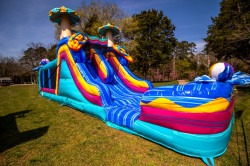 Pool Party 45ft Wet/Dry Obstacle Course