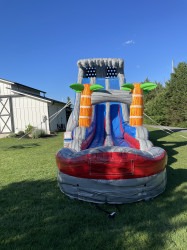 IMG 3033 1747874055 22' Limestone Plummet XL Dual Lane Slide