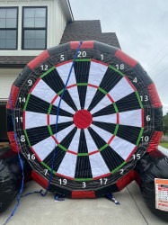 Multi-Use 10 ft Soccer Dart / Banner Game