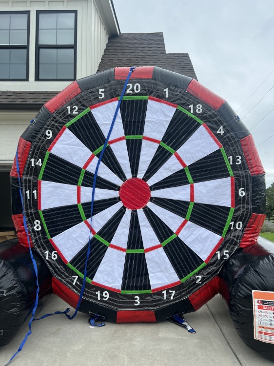 Multi-Use 10 ft Soccer Dart / Banner Game